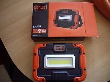 Baštenska rasveta: BLACK+DECKER prenosna LED radna lampa - Snažan COB LED panel za širok — 8