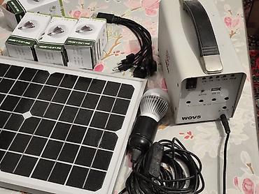 18v: Portativ günəş enerjisi sistemi – WOVS ZB-10W Komplekt: - 18V/10W — 1