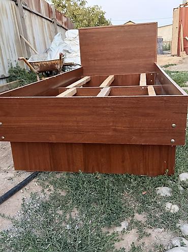 bunk bed: Односпальная кровать, Б/у, С матрасом, длина - 195 см — 6