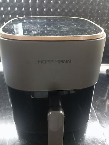 Hoffmann hava fritözü (air fryer) - Rəng: boz/qara, qızılı haşiyəli