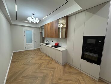 квартира бишкек новостройка: 3 бөлмө, 107 кв. м, Элитка, 12 кабат, Дизайнердик ремонт
