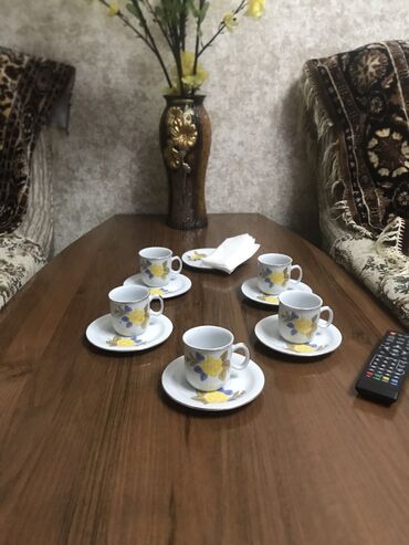 керамик про: Продаю кофейные чашечки с блюдцами емкостью 75 мл цена 1200 сом за 5
