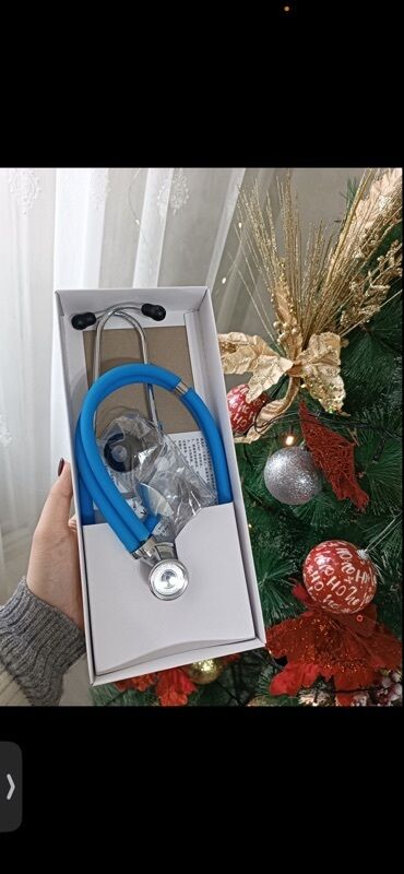 Медицинское оборудование: Медицинский стетоскоп предназначен для аускультации сердца, легких и — 7