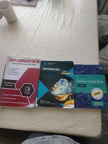 informatika codera pdf: Məhsul: İnformatika üzrə abituriyent və qəbul hazırlığı üçün 3 kitab — 1