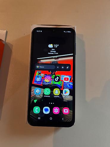 samsunq a21: Samsung Galaxy A14, 128 GB, rəng - Qara, Sensor, Face ID — 1