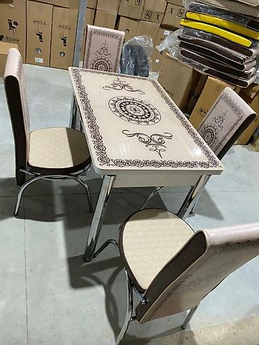 Masa və oturacaq dəstləri: *Hazır elde olan* ✔️Türk istehsalı🇹🇷 ✔️Kuxna üçün stol stul dəsti ✔️ — 27