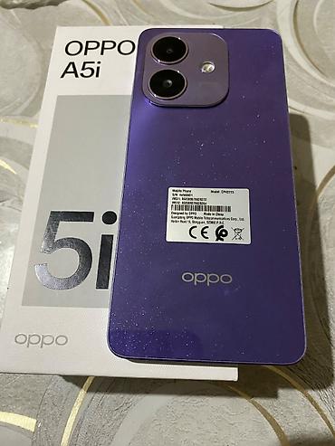 go kart: Oppo A5, 128 GB, rəng - Bənövşəyi, Barmaq izi, İki sim kartlı — 2