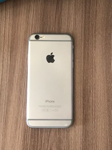 iphone 6 plata: IPhone 6, 64 GB, Space Gray, Barmaq izi
