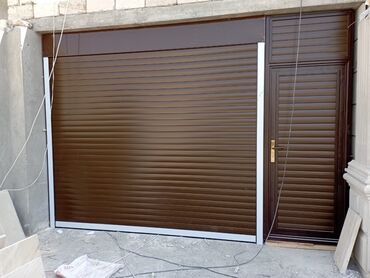 Həyət darvazaları: Avtomatik darvazala, qaraj qapıları, jalüz qapılar, sənaye qapıları — 19
