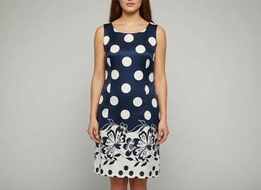 modne sukienki dżinsowe: NOR-BI, Women`s dress, size 2XL