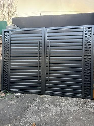 Распашные ворота: Современные уличные ворота премиум‑класса Gate Kraft. - Конструкция — 10