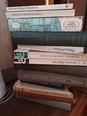 Digər kitablar və jurnallar: Çoxlu sayda kitablar var.Rus dilində povestlər və romanlar.Qiymətlər — 17