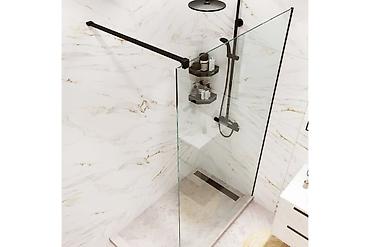 Душевые перегородки и ограждения: 🚿 Душевые перегородки из стекла Бишкек | Стеклянные душевые кабины | — 8