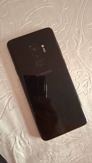 samsunq soyuduculari qiymetleri: Samsung Galaxy S9 Plus, 64 GB, rəng - Qara, Barmaq izi, Simsiz şarj, İki sim kartlı