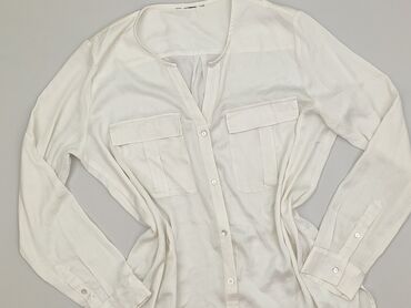 koszula z bufiastymi rękawami sinsay: Women`s shirt, size S (EU 36)