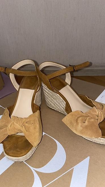 sendel: Qadın üçün platforma sandal - Model: Espadril üslubunda platforma — 1