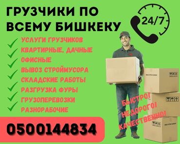 офиске техничка керек непольный день: Жүк ташуучу. 6 жылдан ашык тажрыйба