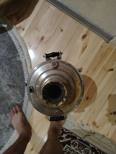 Mikrodalğalı sobalar: İşlənmiş Od Samovar, 7 l, Ünvandan götürmə
