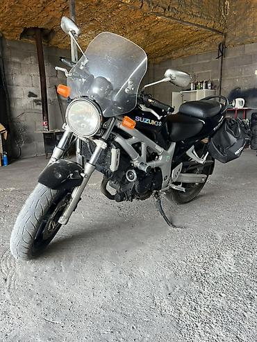 мото кийим: Мотоцикл Suzuki SV650 (naked) черного цвета 2001 год - Двигатель — 5