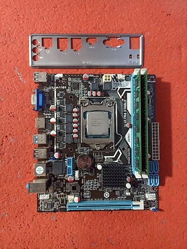 Материнские платы: Материнская плата, Б/у, AFOX, LGA1151 v2, Micro-ATX, Для ПК — 3