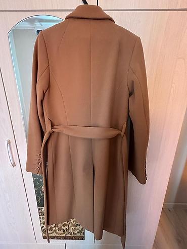 Пальто: Пальто бежевое, кашемировое (Турция), почти новое, носила 2 раза — 9