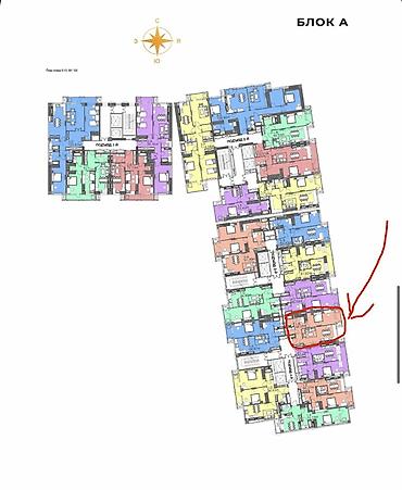 кв нарын: Строится, Элитка, 2 комнаты, 66 м² — 4