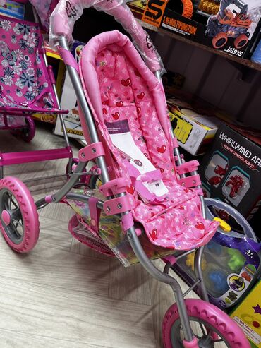 шизлонг детский: Трехколесная коляска для кукол