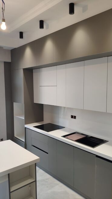 Sifarişlə mətbəx mebeli: Sifarişlə mətbəx dəsti, MDF — 9