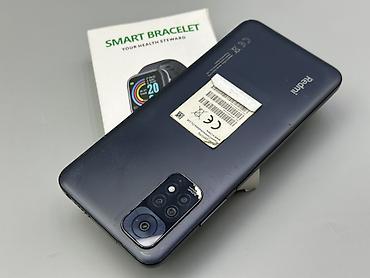 Уюлдук телефондор жана аксессуарлар: Redmi, Redmi Note 11, Колдонулган, 64 ГБ, түсү - Көк, 2 SIM — 2