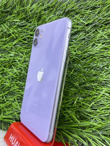 Apple iPhone: IPhone 11, Новый, 128 ГБ, Наушники, Зарядное устройство, Чехол, В рассрочку, 77 %