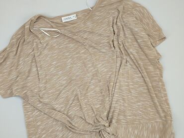 t shirty khaki damskie: T-shirt, Janina, 3XL (EU 46), condition - Good