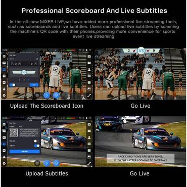 Digər foto və video aksesuarları: Cinetreak Mixer Live 💠 Brend: Cinetreak 💠 Model: Mixer Live 💠 Rəng — 11