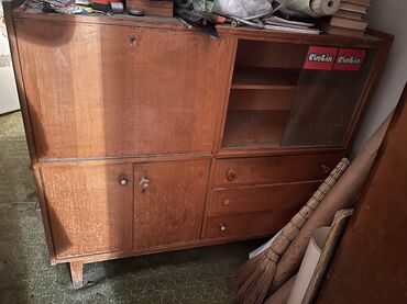 Гарнитуры для зала: Гарнитур для зала, Б/у, Тумба под ТВ, Шкаф, Дерево, Самовывоз, цвет - Коричневый at lalafo.kg — 4 Гарнитуры для зала: Гарнитур для зала, Б/у, Тумба под ТВ, Шкаф, Дерево, Самовывоз, цвет - Коричневый — 4