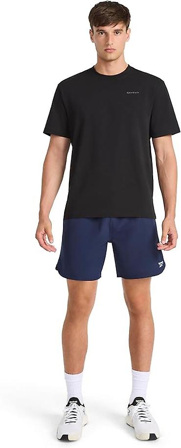 Futbolkalar: Futbolka, Reebok, M, rəng - Qara — 4