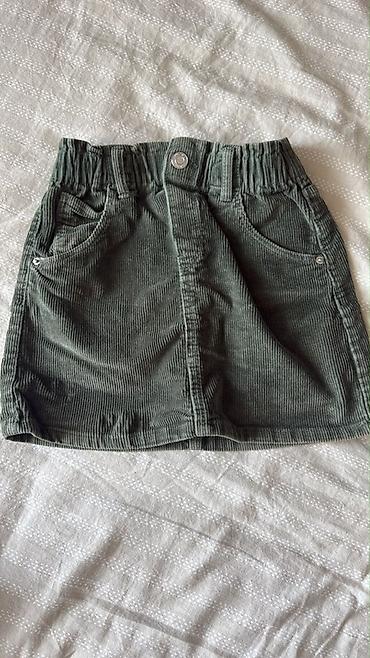 Uşaq üçün cinsəli ətək 4-5 yaş H&M - Material: yumşaq manjetli