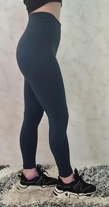 Helanke, biciklistički šortsevi: Ženske sportske helanke – visok struk, duboki kroj - Kroj: visok — 6