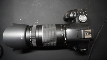 Фотоаппараты: Canon 500d | объектив 75-300mm ЖИРНАЯ КОМПЛЕКТАЦИЯ 1.Фотоаппарат