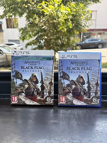 axrana: PS5 oyunu Assassins Creed Black Flag Resynced 🔵 Disklər yeni — 1