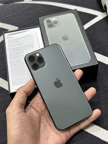planset iphone: IPhone 11 Pro, 256 GB, Space Gray, Zəmanət, Face ID, Sənədlərlə — 1