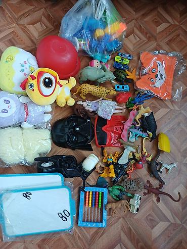 игрушки пакетом: Большой набор детских игрушек и аксессуаров Состав набора — 1
