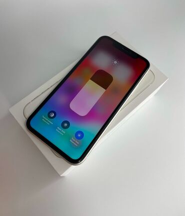 Apple iPhone: IPhone 11, 128 GB, Ağ, Zəmanət, Face ID, Sənədlərlə