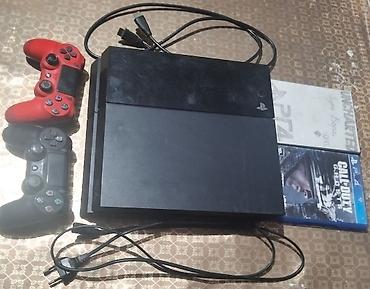 playstation 4 üçün oyunlar: PlayStation 4 (PS4) oyun konsolu seti Paketə daxildir: - PS4 konsolu — 2