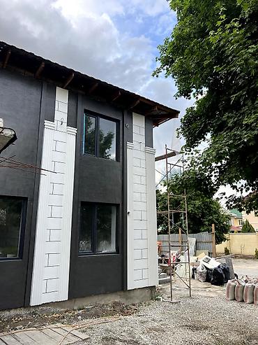 Фасадные работы: Фасадный декор | Жидкий травертин | Базальт Больше 6 лет опыта — 5