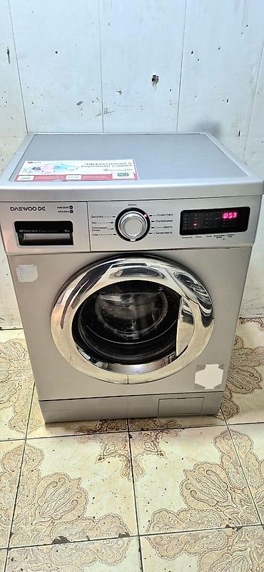 iphine 8: Paltaryuyan maşın Daewoo, 8 kq, İşlənmiş, Avtomat, Qurutma var, Ödənişli çatdırılma — 1