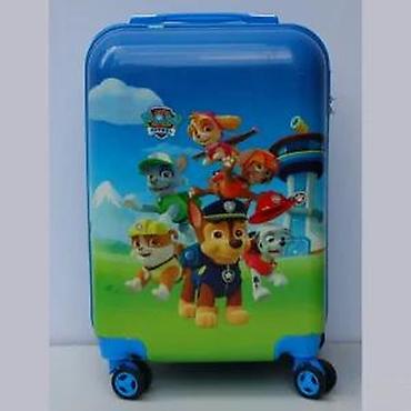 dior majce: Plavi dečiji kofer sa motivima popularnog crtanog filma „Paw Patrol“ — 10