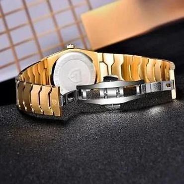 Ručni satovi: PAGANI DESIGN PD-YS020 - 37mm - Zlatna / Crna PAGANI DESIGN PD-YS020 — 12