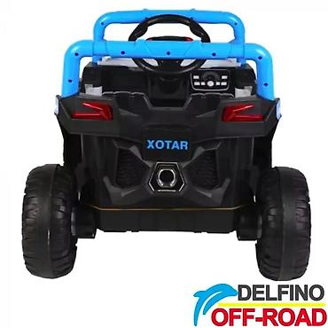 Dečiji električni automobili: Quad na akumulator Delfino Off-Road 1588 – Plavi Šifra proizvoda — 6