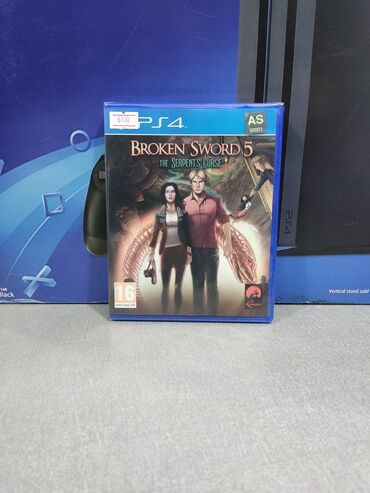 Video oyunlar və konsollar: Playstation 4 üçün broken sword oyun diski. Tam yeni, original
