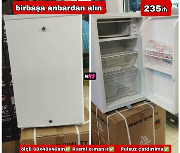 balaca xaladennik: Mini Soyuducu Satılır, rəng - Ağ