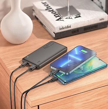 type c: Ультратонкий пауэрбанк Hoco J101 Intelligent Balance - Емкость: 10000 — 6